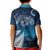 New Zealand Matariki Kid Polo Shirt Starry Night Style