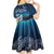 New Zealand Matariki Kid Short Sleeve Dress Starry Night Style