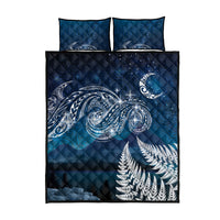 New Zealand Matariki Quilt Bed Set Starry Night Style LT7 - Polynesian Pride