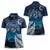 New Zealand Matariki Women Polo Shirt Starry Night Style