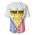 Personalised Philippines Mix Guam Baseball Jersey Filipino Flag Style LT7 - Polynesian Pride