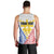 Personalised Philippines Mix Guam Men Tank Top Filipino Flag Style LT7 - Polynesian Pride