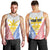 Personalised Philippines Mix Guam Men Tank Top Filipino Flag Style LT7 - Polynesian Pride