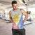 Personalised Philippines Mix Guam Men Tank Top Filipino Flag Style LT7 - Polynesian Pride