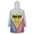 Personalised Philippines Mix Guam Wearable Blanket Hoodie Filipino Flag Style LT7 - Polynesian Pride