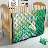 Hafa Adai Guam Chamorro Personalized Quilt Summer Green Latte Stone with Guasali LT7 - Polynesian Pride
