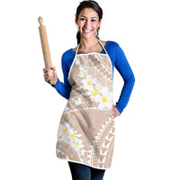 Polynesian Vintage Floral Apron Beige Motifs LT7 - Polynesian Pride