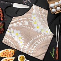 Polynesian Vintage Floral Apron Beige Motifs LT7 Beige - Polynesian Pride