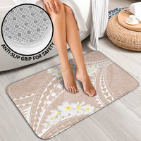 Polynesian Vintage Floral Bathroom Set Beige Motifs LT7 - Polynesian Pride