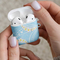 Polynesian Vintage Floral AirPods Case Azure Motifs LT7 - Polynesian Pride