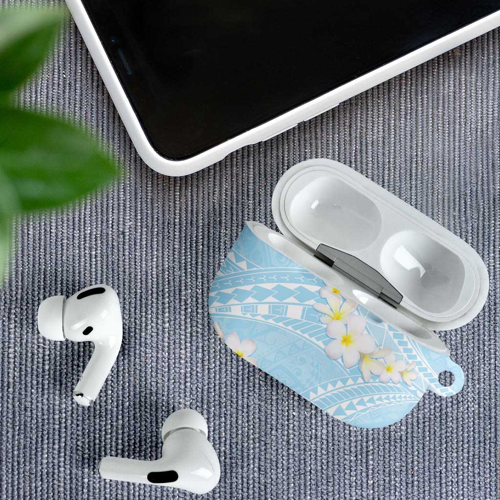 Polynesian Vintage Floral AirPods Case Azure Motifs LT7 - Polynesian Pride