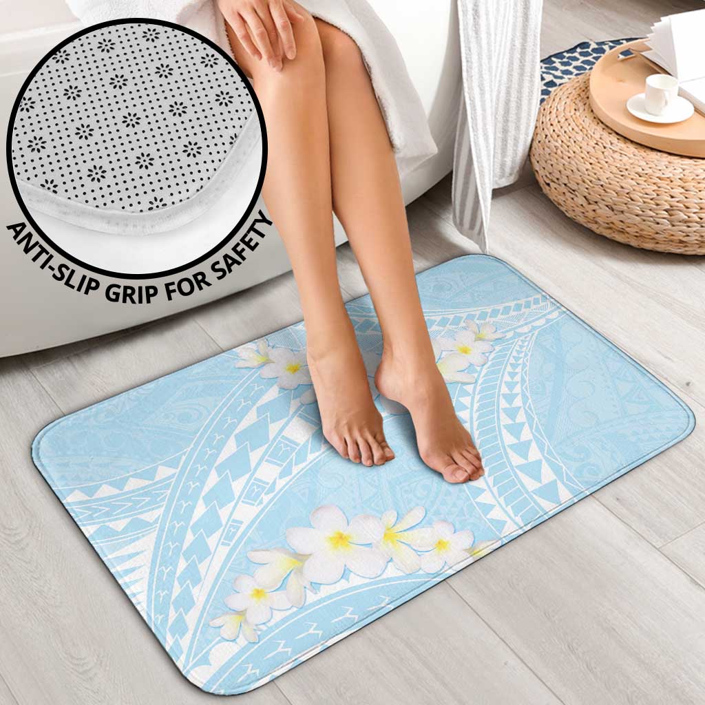 Polynesian Vintage Floral Bathroom Set Azure Motifs LT7 - Polynesian Pride