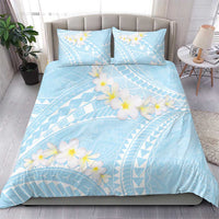 Polynesian Vintage Floral Bedding Set Azure Motifs LT7 - Polynesian Pride