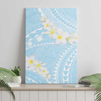 Polynesian Vintage Floral Canvas Wall Art Azure Motifs LT7 - Polynesian Pride
