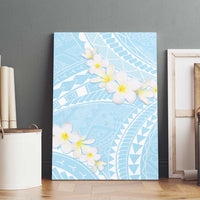 Polynesian Vintage Floral Canvas Wall Art Azure Motifs LT7 - Polynesian Pride