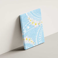 Polynesian Vintage Floral Canvas Wall Art Azure Motifs LT7 - Polynesian Pride