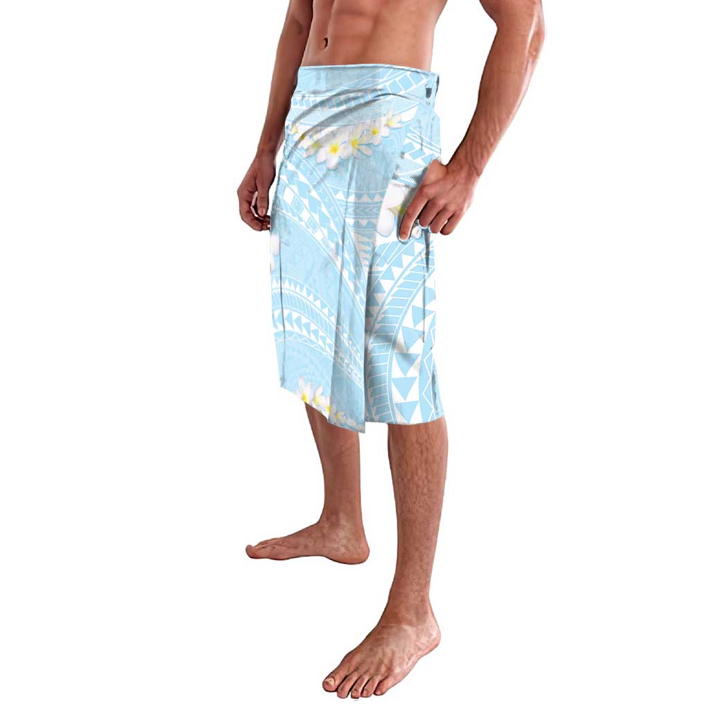 Polynesian Vintage Floral Lavalava Azure Motifs LT7 - Polynesian Pride