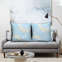 Polynesian Vintage Floral Pillow Cover Azure Motifs LT7 - Polynesian Pride