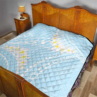 Polynesian Vintage Floral Quilt Azure Motifs LT7 - Polynesian Pride