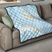 Polynesian Vintage Floral Quilt Azure Motifs LT7 - Polynesian Pride