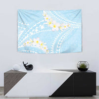 Polynesian Vintage Floral Tapestry Azure Motifs LT7 - Polynesian Pride