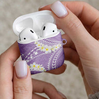 Polynesian Vintage Floral AirPods Case Lavender Motifs LT7 - Polynesian Pride