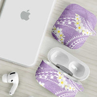 Polynesian Vintage Floral AirPods Case Lavender Motifs LT7 - Polynesian Pride