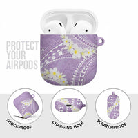 Polynesian Vintage Floral AirPods Case Lavender Motifs LT7 - Polynesian Pride