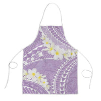Polynesian Vintage Floral Apron Lavender Motifs LT7 Lavender - Polynesian Pride