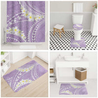 Polynesian Vintage Floral Bathroom Set Lavender Motifs LT7 - Polynesian Pride