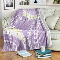 Polynesian Vintage Floral Blanket Lavender Motifs LT7 Lavender - Polynesian Pride