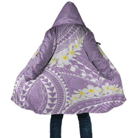 Polynesian Vintage Floral Cloak Lavender Motifs LT7 Unisex Lavender - Polynesian Pride