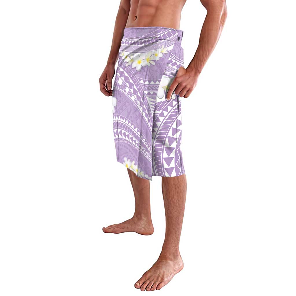 Polynesian Vintage Floral Lavalava Lavender Motifs LT7 - Polynesian Pride
