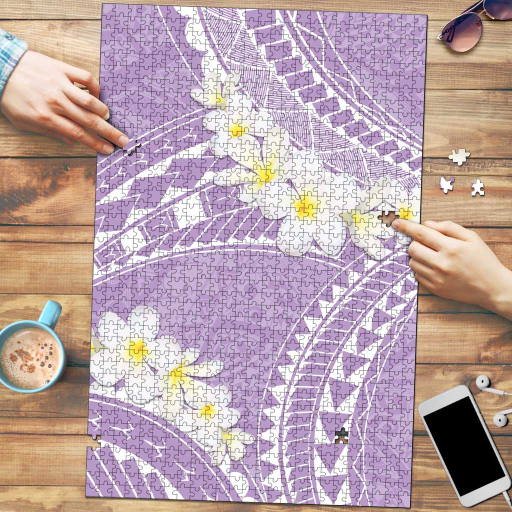 Polynesian Vintage Floral Puzzle Lavender Motifs LT7 Lavender - Polynesian Pride