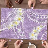 Polynesian Vintage Floral Puzzle Lavender Motifs LT7 - Polynesian Pride