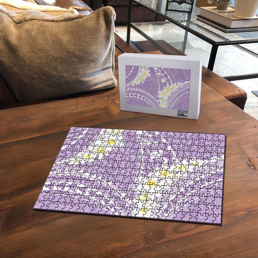 Polynesian Vintage Floral Puzzle Lavender Motifs LT7 - Polynesian Pride