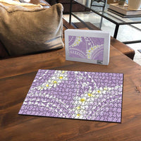 Polynesian Vintage Floral Puzzle Lavender Motifs LT7 - Polynesian Pride
