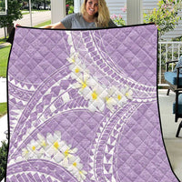 Polynesian Vintage Floral Quilt Lavender Motifs LT7 Lavender - Polynesian Pride