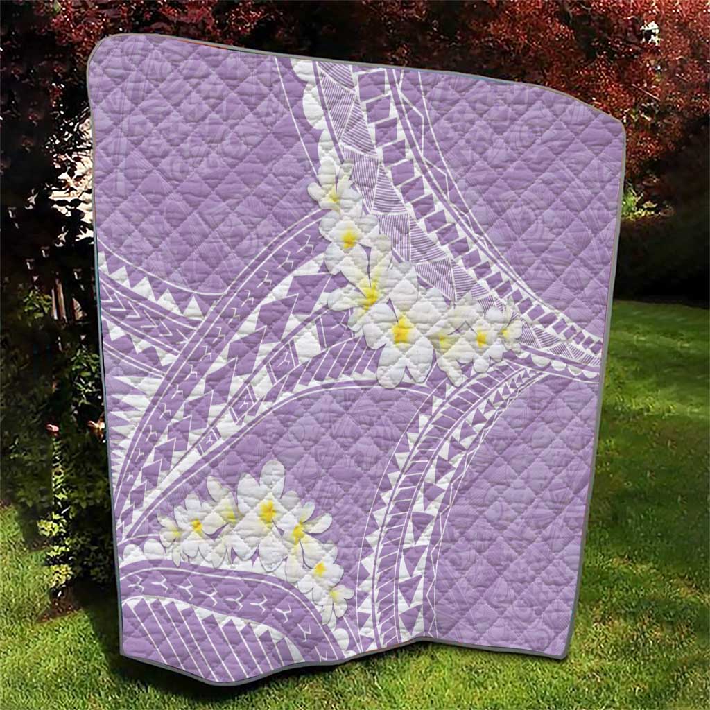Polynesian Vintage Floral Quilt Lavender Motifs LT7 - Polynesian Pride