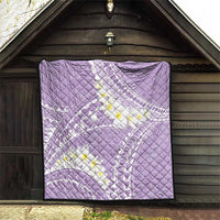 Polynesian Vintage Floral Quilt Lavender Motifs LT7 - Polynesian Pride