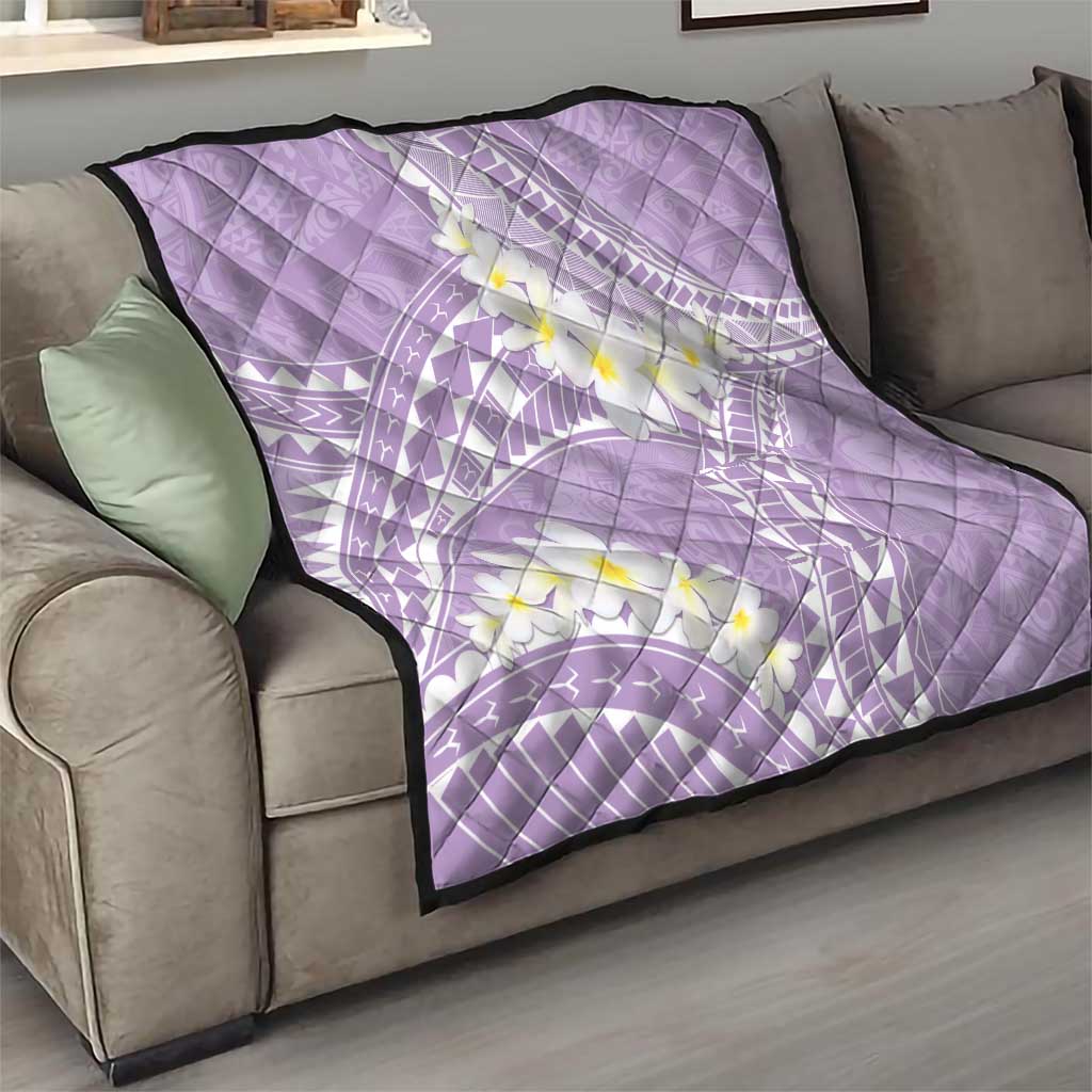Polynesian Vintage Floral Quilt Lavender Motifs LT7 - Polynesian Pride