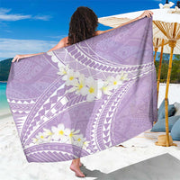 Polynesian Vintage Floral Sarong Lavender Motifs LT7 One Size 44 x 66 inches Lavender - Polynesian Pride