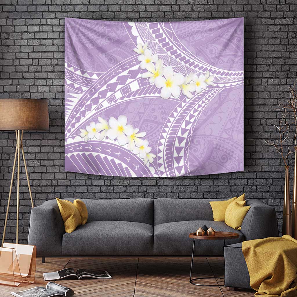 Polynesian Vintage Floral Tapestry Lavender Motifs LT7 Lavender - Polynesian Pride