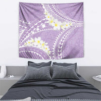Polynesian Vintage Floral Tapestry Lavender Motifs LT7 - Polynesian Pride