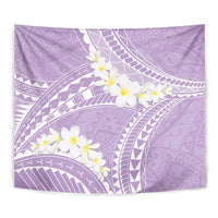Polynesian Vintage Floral Tapestry Lavender Motifs LT7 - Polynesian Pride