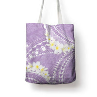 Polynesian Vintage Floral Tote Bag Lavender Motifs LT7 - Polynesian Pride