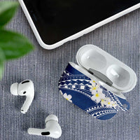 Polynesian Vintage Floral AirPods Case Navy Blue Motifs LT7 - Polynesian Pride