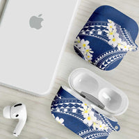 Polynesian Vintage Floral AirPods Case Navy Blue Motifs LT7 - Polynesian Pride