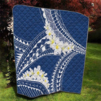 Polynesian Vintage Floral Quilt Navy Blue Motifs LT7 - Polynesian Pride