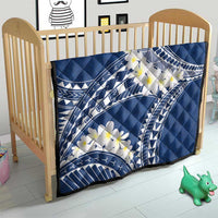Polynesian Vintage Floral Quilt Navy Blue Motifs LT7 - Polynesian Pride